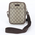 Gucci GG Supreme Leather Shoulder Bag Crossbody Messenger Business