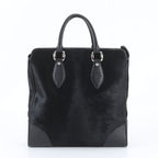 Louis Vuitton Calf Hair Cabas Whistler Leather Tote Bag Shoulder Business — view 3