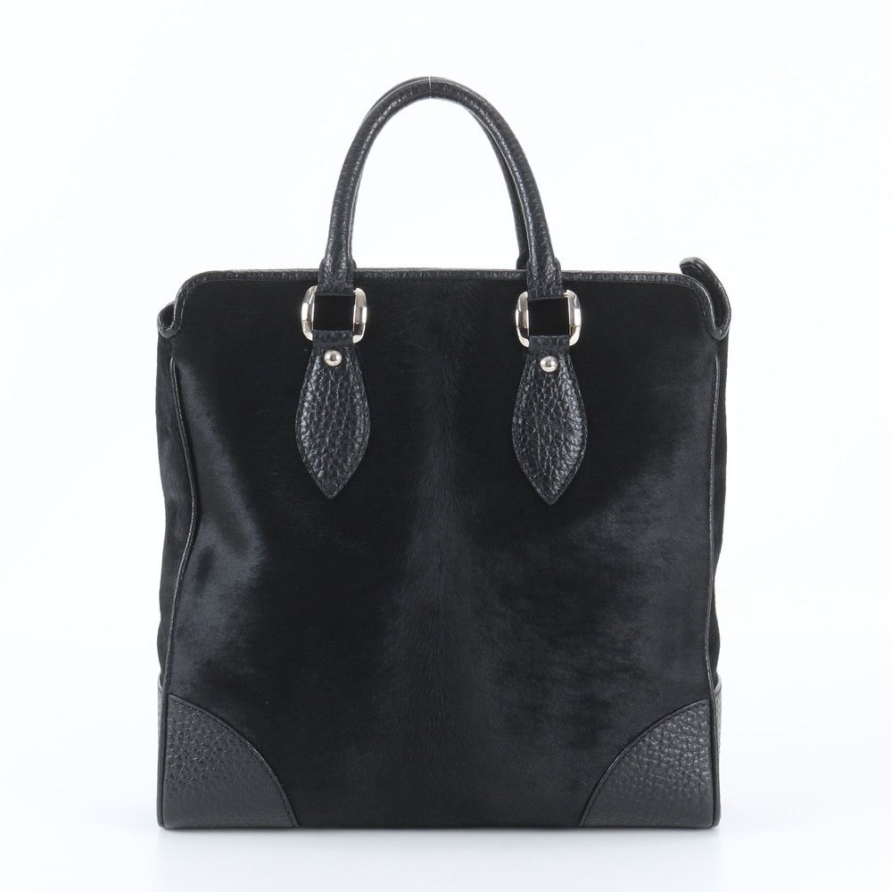 Louis Vuitton Calf Hair Cabas Whistler Leather Tote Bag Shoulder Business — view 3
