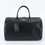 Gucci Leather Boston Bag Tote Carry Black