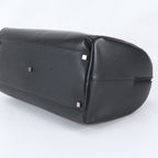 Gucci Leather Boston Bag Tote Carry Black — view 4