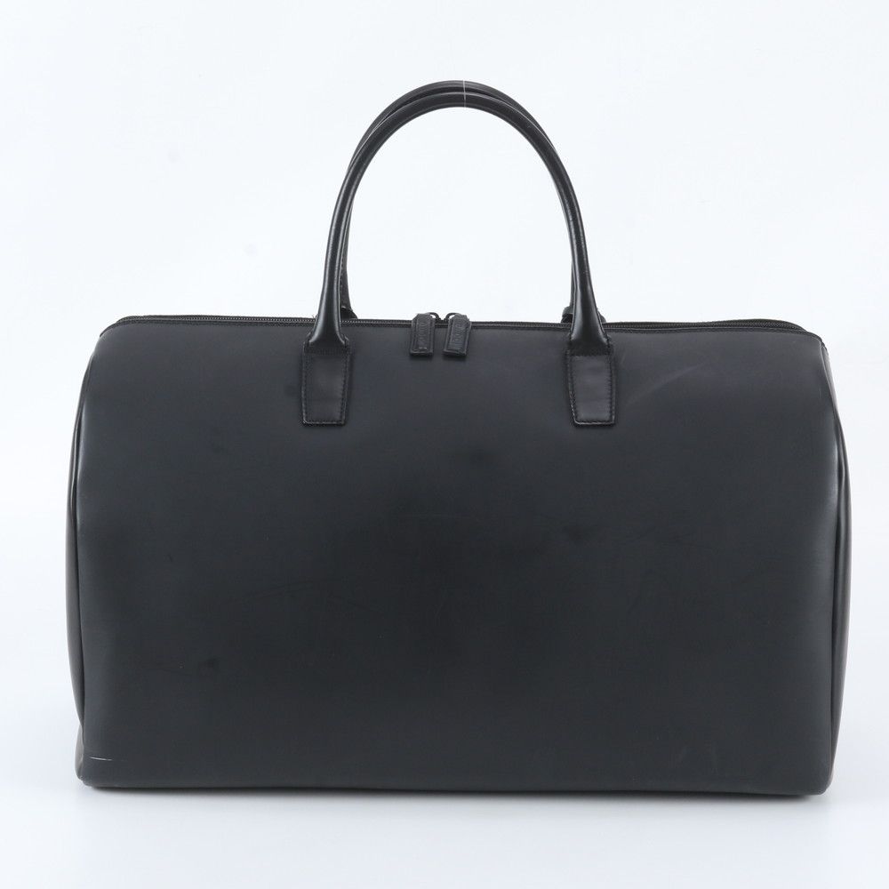 Gucci Leather Boston Bag Tote Carry Black — view 3