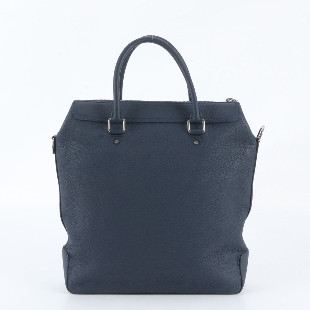 Louis Vuitton Greenwich Zipped Tote Bag Cuir Taurillon Leather Marine — view 3