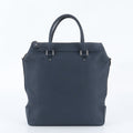 Louis Vuitton Greenwich Zipped Tote Bag Cuir Taurillon Leather Marine