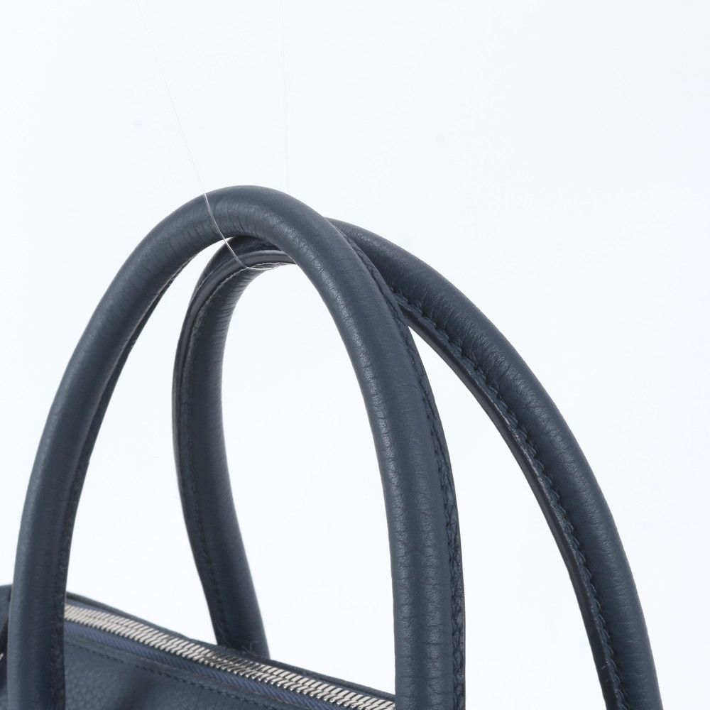 Louis Vuitton Greenwich Zipped Tote Bag Cuir Taurillon Leather Marine — view 2