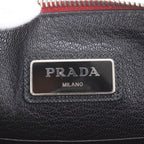 Prada Saffiano Leather Clutch Pouch Business — view 7