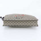 Gucci GG Supreme Kingsnake Print 2-Way Tote Bag Crossbody Shoulder — view 7
