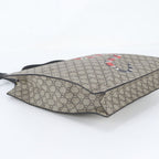 Gucci GG Supreme Kingsnake Print 2-Way Tote Bag Crossbody Shoulder — view 6