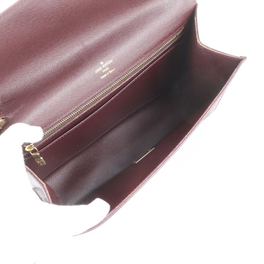 Louis Vuitton Taiga Selenga Leather Clutch Pouch Business — view 7