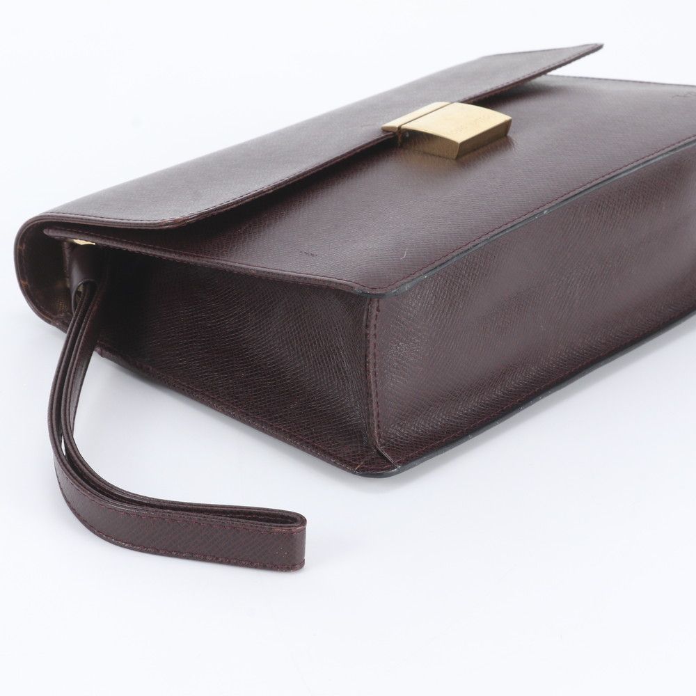 Louis Vuitton Taiga Selenga Leather Clutch Pouch Business — view 5