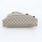 Gucci Vintage Sherry Line GG Plus Leather Tote Bag Shoulder — view 6