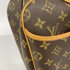 Louis Vuitton Handbag Monogram Deauville Brown — view 7