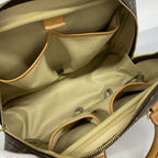 Louis Vuitton Handbag Monogram Deauville Brown — view 4