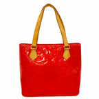 Louis Vuitton Tote Bag Vernis Houston Rouge
