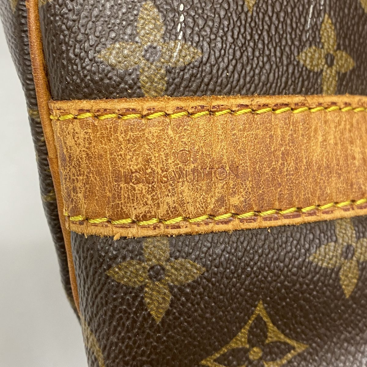 Louis Vuitton Boston Bag Monogram Keepall Bandouliere 55 Brown — view 5