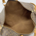 Louis Vuitton Boston Bag Monogram Keepall Bandouliere 55 Brown — view 4