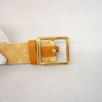 Louis Vuitton Belt Monogram Mini Ceinture Beige — view 7