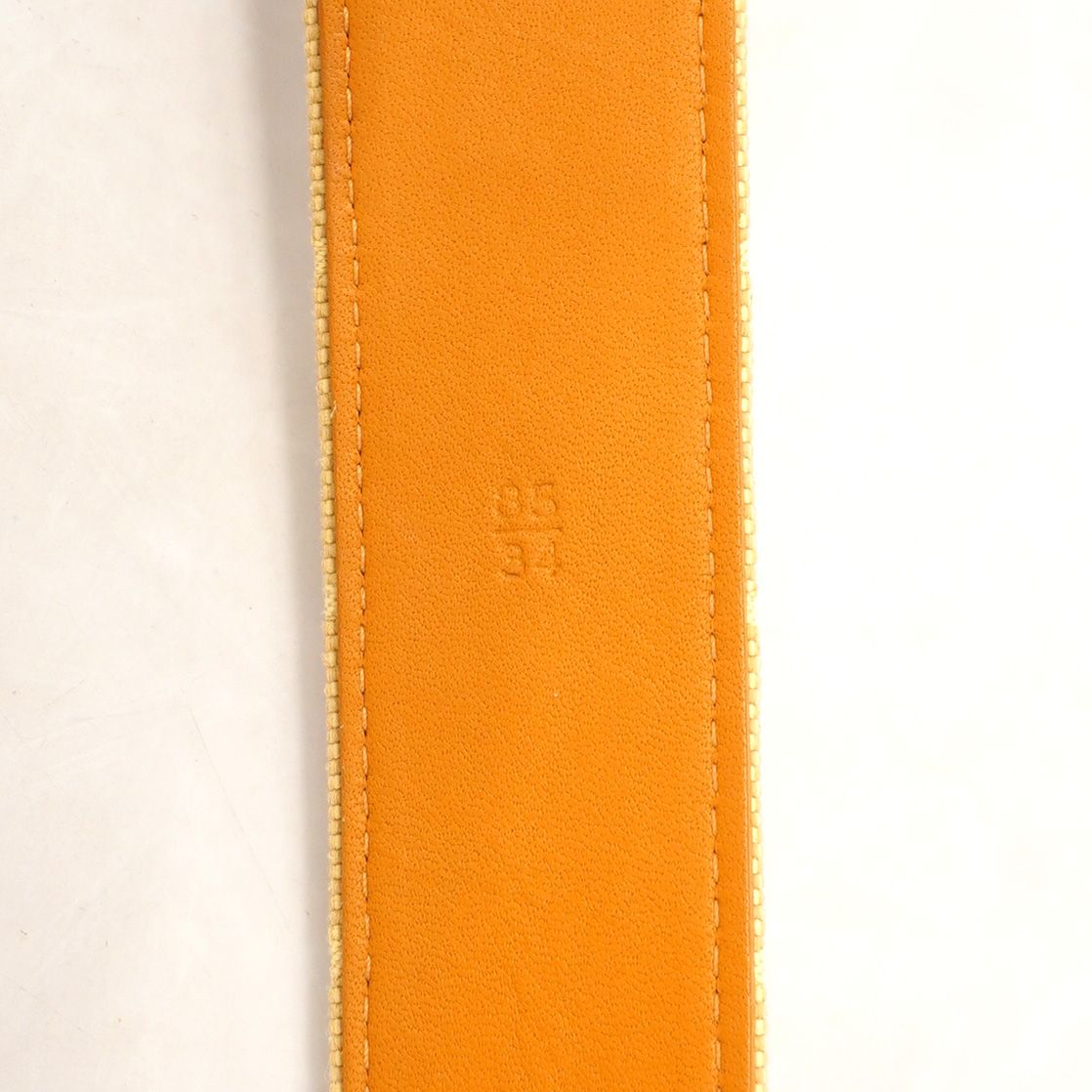 Louis Vuitton Belt Monogram Mini Ceinture Beige — view 6