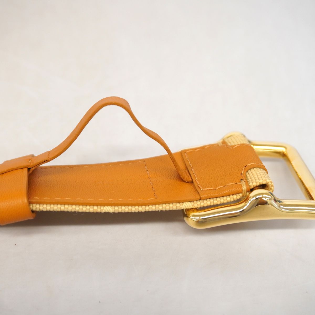 Louis Vuitton Belt Monogram Mini Ceinture Beige — view 3