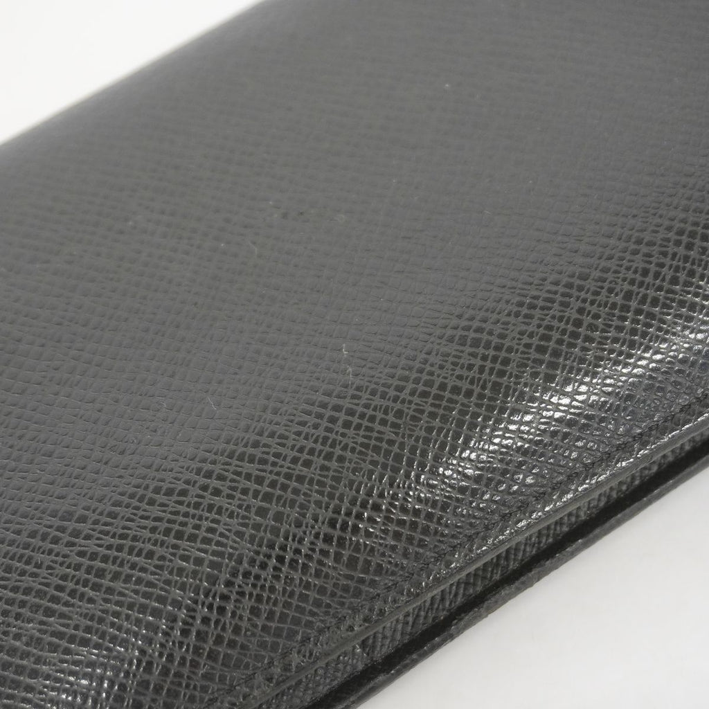 Louis Vuitton Wallet Taiga Portefeuille Brazza Noir — view 7