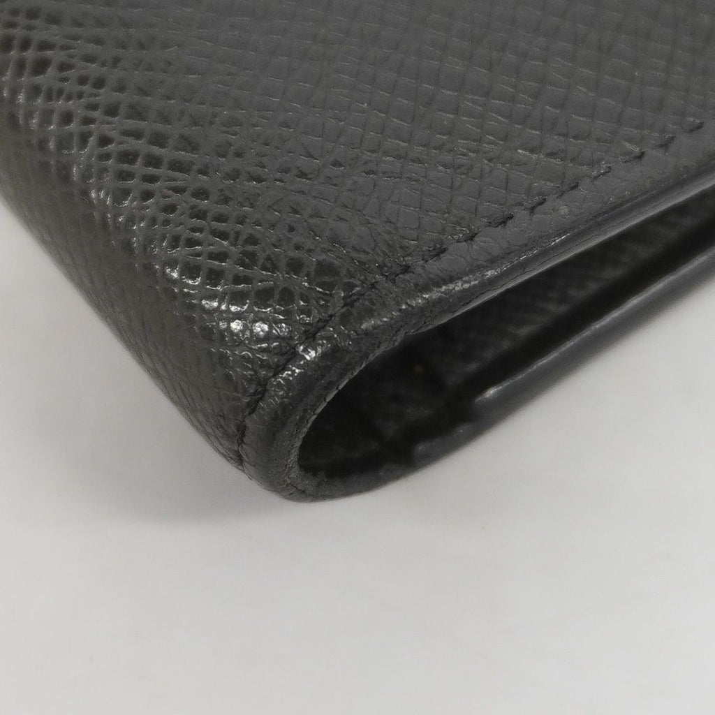 Louis Vuitton Wallet Taiga Portefeuille Brazza Noir — view 6