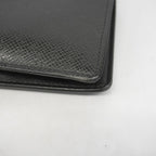 Louis Vuitton Wallet Taiga Portefeuille Brazza Noir — view 5