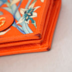 Gucci Wallet Flora Collection Canvas Orange Gold — view 6