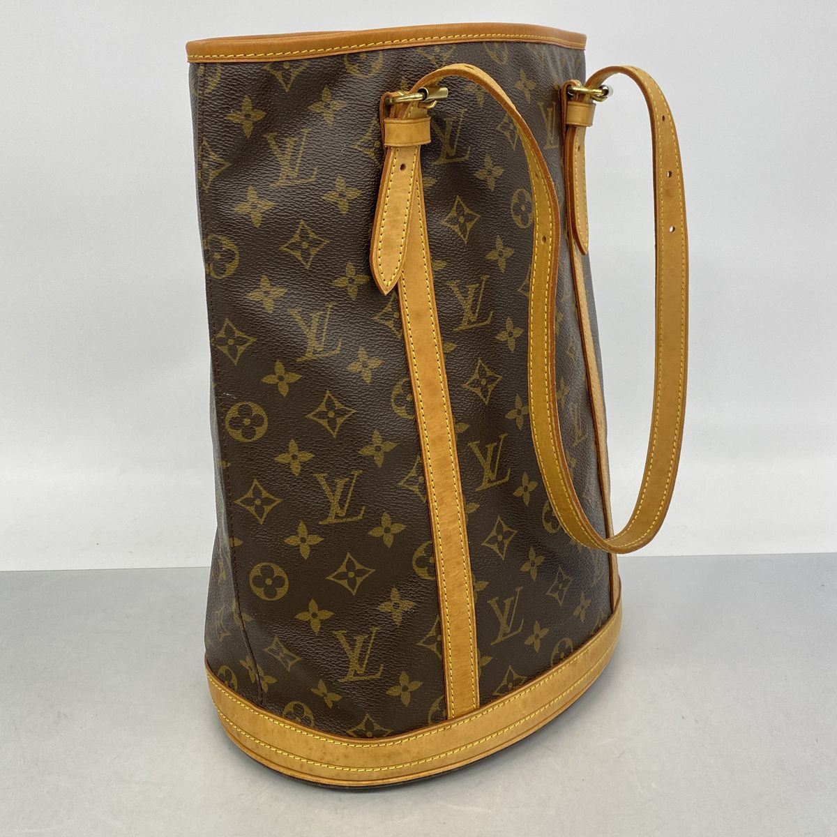 Louis Vuitton Tote Bag Monogram Bucket GM Brown — view 2