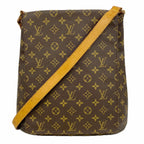 Louis Vuitton Shoulder Bag Monogram Musette Brown