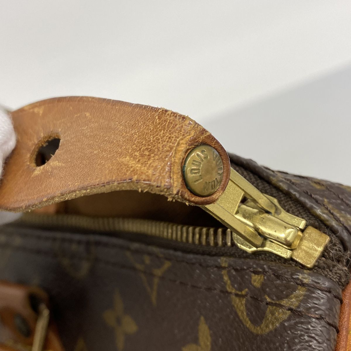 Louis Vuitton Handbag Monogram Speedy 35 Brown — view 8
