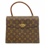 Louis Vuitton Handbag Monogram Malesherbes Brown
