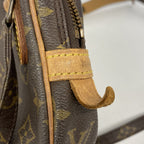 Louis Vuitton Shoulder Bag Monogram Pochette Marly Bandouliere Brown — view 8