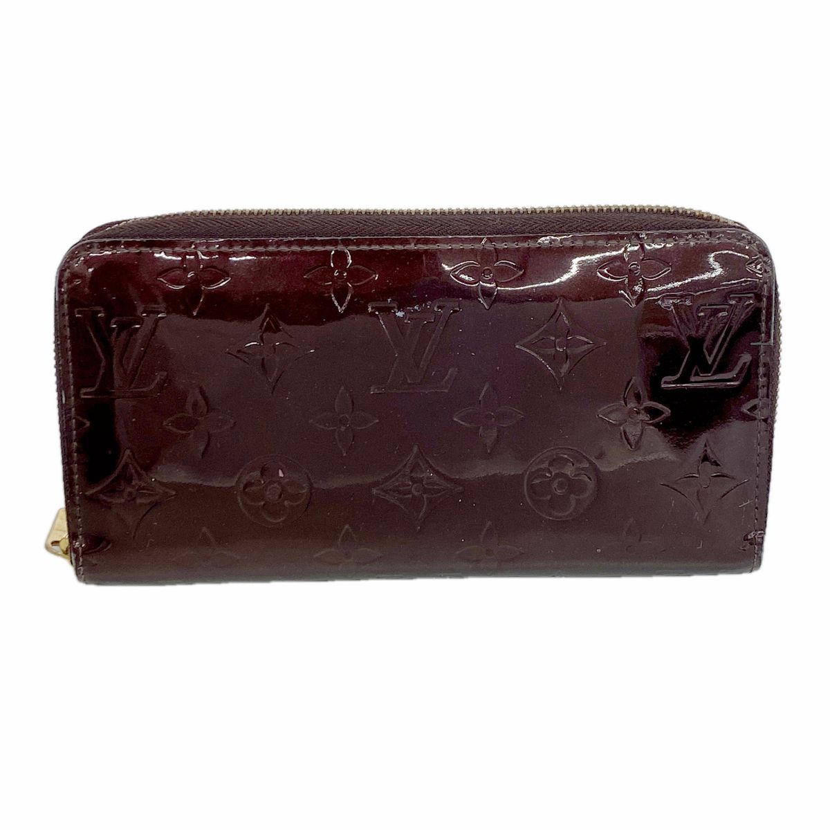Louis Vuitton Wallet Vernis Zippy Amarante