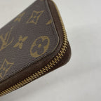 Louis Vuitton Wallet Monogram Portefeuille Clemence Fuchsia — view 5