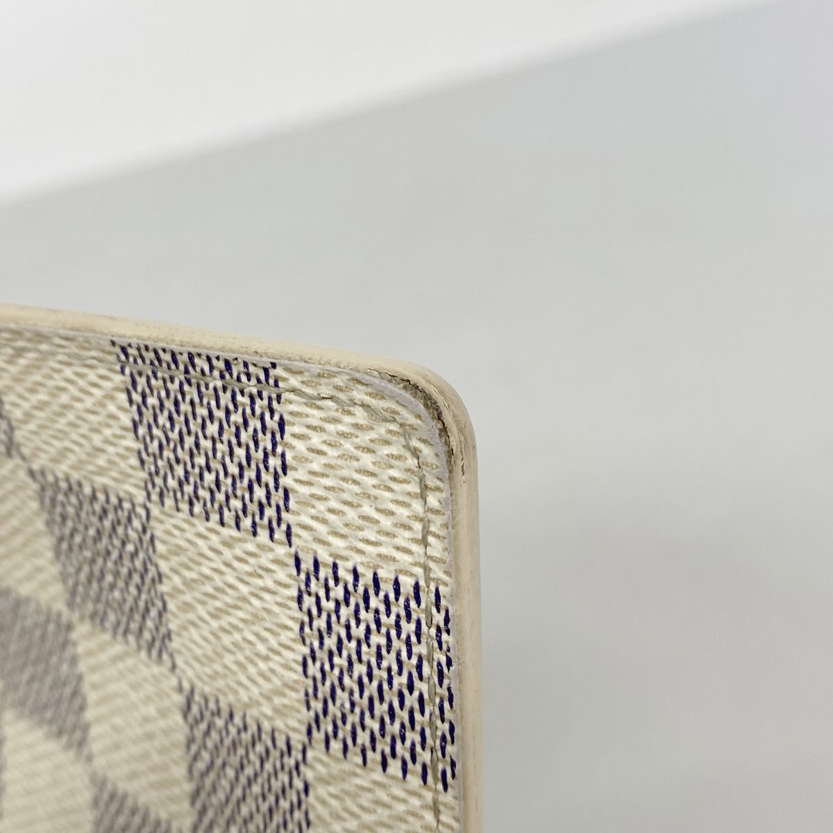 Louis Vuitton Wallet Damier Azur Portefeuille Tresor White — view 7