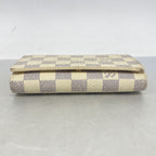 Louis Vuitton Wallet Damier Azur Portefeuille Tresor White — view 2