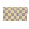 Louis Vuitton Wallet Damier Azur Portefeuille Tresor White