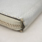 Fendi Wallet Selleria Leather Silver — view 5