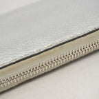 Fendi Wallet Selleria Leather Silver — view 7