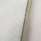 Fendi Wallet Selleria Leather Silver — view 6