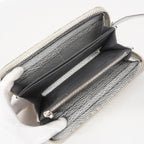 Fendi Wallet Selleria Leather Silver — view 3