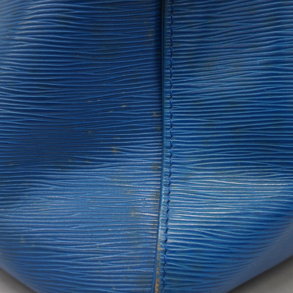 Louis Vuitton Boston Bag Epi Keepall 55 Toledo Blue — view 8