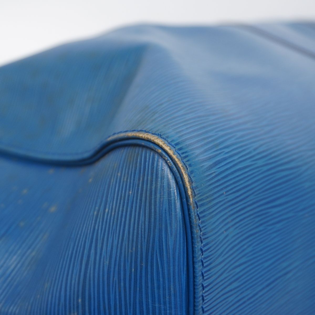 Louis Vuitton Boston Bag Epi Keepall 55 Toledo Blue — view 6