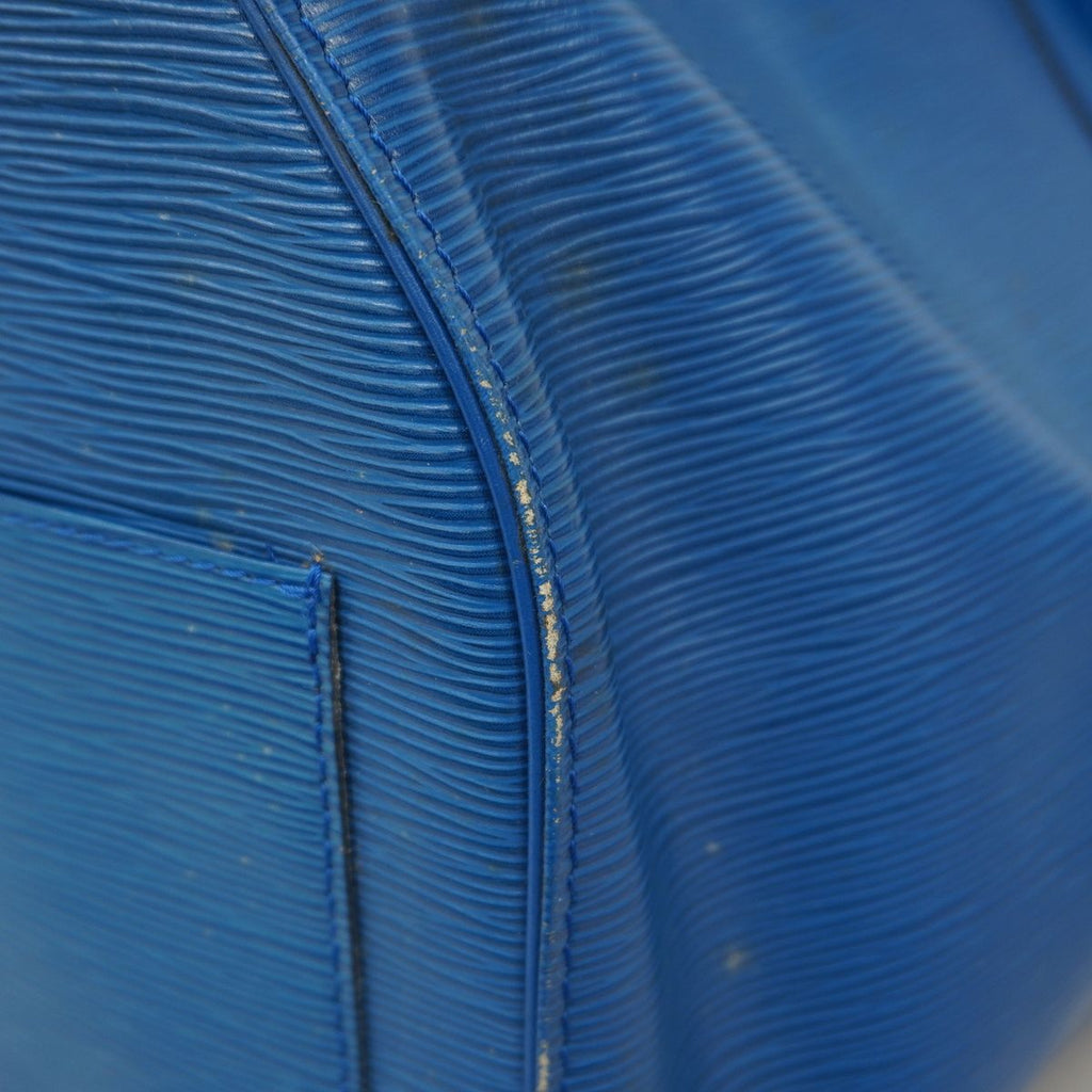 Louis Vuitton Boston Bag Epi Keepall 55 Toledo Blue — view 7