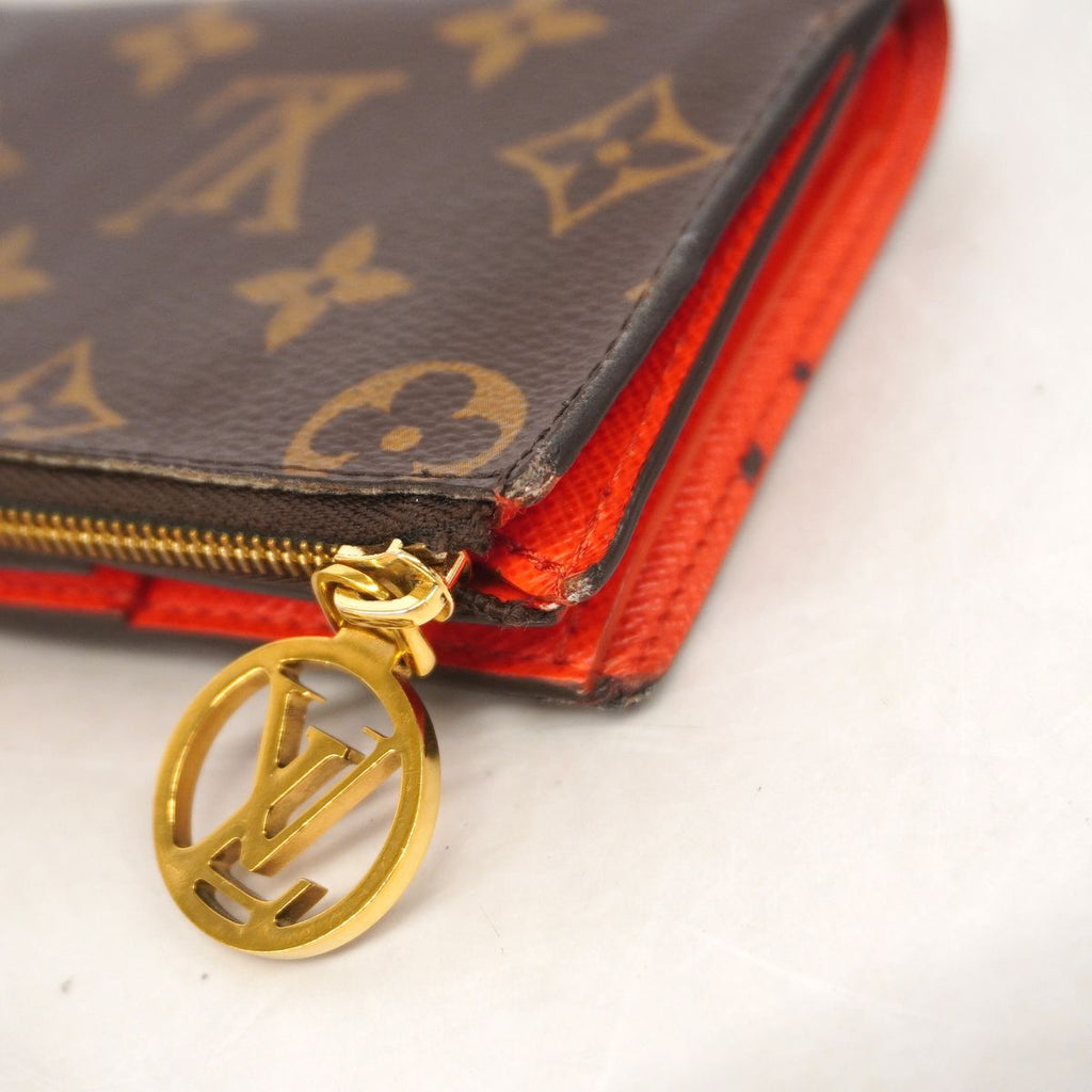 Louis Vuitton Wallet Monogram Portefeuille Lisa Tonic Orange — view 5