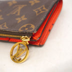 Louis Vuitton Wallet Monogram Portefeuille Lisa Tonic Orange — view 5