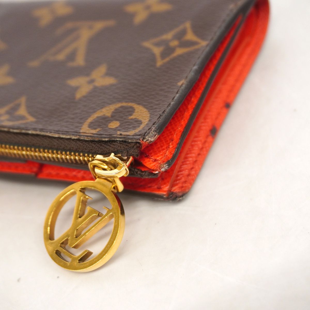 Louis Vuitton Wallet Monogram Portefeuille Lisa Tonic Orange — view 5