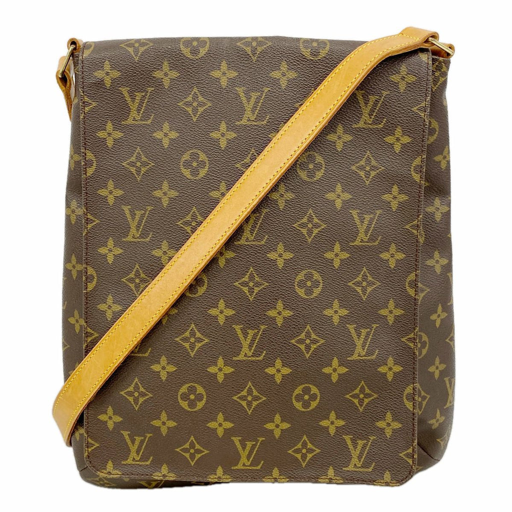 Louis Vuitton Shoulder Bag Monogram Musette Brown