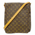 Louis Vuitton Shoulder Bag Monogram Musette Brown
