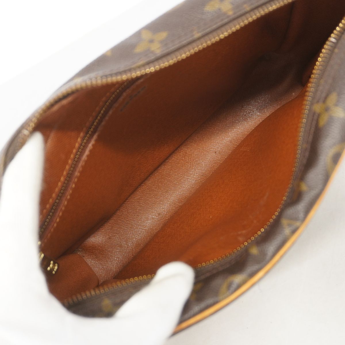 Louis Vuitton Shoulder Bag Monogram Trocadero 27 Brown — view 4